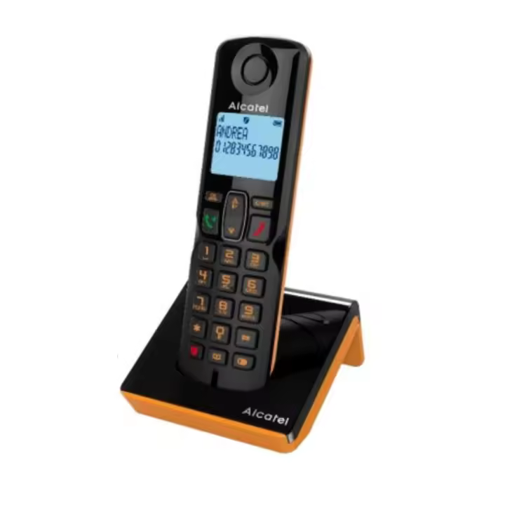 Telefono alcatel s280 dã?o ewe blk/orange - 1