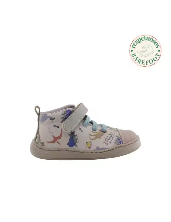 ESCOOLERS BOTÍN SPORT RESPETUOSO  TRASMOZ VELCRO CON ELÁSTICOS ESTAMPADO DINOSAURIOS EAH214772 - 1