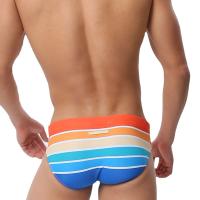 Bragas Sexys De Natación Estampadas Tiras Apretadas Traje De Baño Para Hombre Moda Verano Playa Deporte Ropa Interior Hombre - details 3