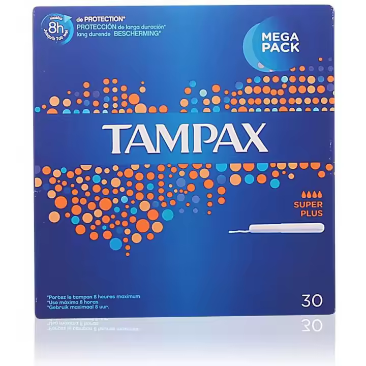 Tampax Tampones Con Aplicador De Cartón Suplerplus 30Uds - 1