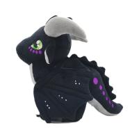 Juguete De Peluche Dragón De Alas De Fuego Animal De Peluche Suave Para Niños Y Niñas Regalo Especial Con Ojos Grandes Y Negro Cool Decoración De Habitación - details 8
