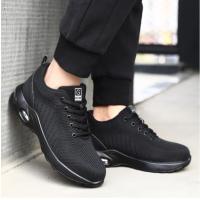 Botas De Trabajo Con Almohadilla De Aire Para Hombres Zapatos De Seguridad Transpirables Antisísmicos Con Punta De Acero Protección Contra Puntas - details 5