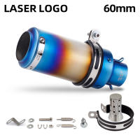 Accesorios De Motocicleta Universal En Acero Inoxidable Modificar Escape Project Muffler 51mm 60mm Para TNT125 GPR150 MT15 R25 XMAX125 250SR PCX - details 18