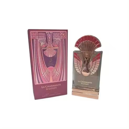 Perfume Árabe 100% Original Maison Alhambra La Charmante Éclatant EDP 100ml | Elegante Fragancia Femenina con Notas Florales, Amaderadas y Cítricas para Mujeres que Buscan Sofisticación, Distinción y un Toque de Lujo Único - 1