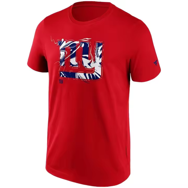 Camiseta de Manga Corta Nfl  para hombre en color rojo - 1