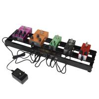 Placa De Efectos Para Guitarra IRIN PR-01 En Aleación De Aluminio Con Pegatinas Mágicas Y Cableado De Alimentación Estilo De Mano Negro - details 7