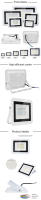 Spotlight De Caracol Blanco Ultrafino LED Fuente De Iluminación Exterior IP65 Para Jardín Camino Puerta Puerta De Calle Lámpara De Pared Iluminación De Fosa - details 5