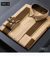 Camisa a Cuadros Clásica Para Hombre Manga Larga Casual Botones Para Trabajo Y Negocios Camisas Rayadas Tallas Grandes 4XL 5XL - details 28