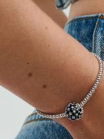 Pandora - Charm Redondo con pavé brillante-Plata de Legislación - details 2