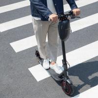 Xiaomi Electric Scooter Storage Bag - Funda Bolsa de Tubo Rígida de Almacenaje de Artículos para Patinete Eléctrico Xiaomi MI Mijia M365 Sedway Ninebot E ES1 / ES2 / ES3 / ES4, Gran Abertura, Cierre de Gancho y Bucle, Fabricado en PU + EVA - BHR6750GL - details 7