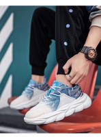 Nuevos Zapatos De Deporte Casual Para Hombre 2024 Suela Antideslizante Transpirable Plataforma Tenis Masculino Zapatillas Deportivas Con Cordones Material Superior De Malla - details 15