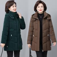 Abrigo De Invierno Para Mujer Con Capucha Acolchado Y Bolsillos Cremallera Cierre De Cremallera Material De Algodón Y Poliéster Estilo Casual - details 12