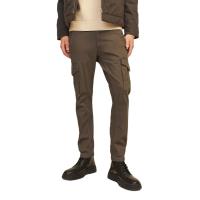 Pantalón Jack & Jones 12139912 marrón cargo - Modelo Paul en color wren - details 1