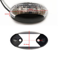 2pcs Lámpara De Marca De Lateral LED Universal Para Coche Camión Remolque Indicador Amarillo Y Rojo Bajo Consumo Poder - details 3