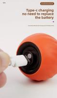 Juguete Interactivo Para Gatos Bola Recargable Por USB Modos De Juego Adaptativos Superficie Texturada Con C Cola Simulada - details 11