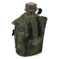 Botella De Agua Para Experiencias Al Aire Libre Y Camping 1L Con Tapa Botella De Sobrevivencia Militar Para Senderismo Y Deportes - details 7
