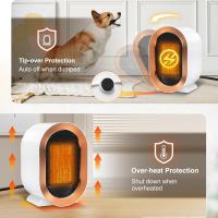 Nuevo Calentador Eléctrico inteligente de Cerámica PTC para el hogar práctico Sol Pequeño, Blanco - details 9