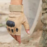 Guantes Tácticos Para Tiros Protección Deportiva Full Finger Para Motorcicleta Caza Y Caminar Diseño Touch Material De Poliéster - details 12