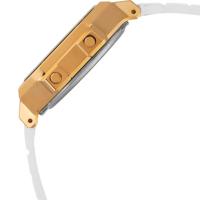Casio Collection A168xesg-9adf Reloj De Pulsera Digital Para Unisex Color Dorado Correa de Goma Transparente. - details 3