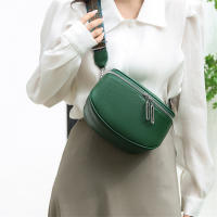 Bolso De Hombro Para Mujer En Cuero Genuino Alta Calidad Cuero De Vaca Bolso De Moda Bolso Mensajero Diseñador De Cierre De Cremallera - details 15