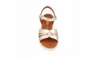 Sandalias Mujer de Piel con Plataforma y Detalle de Yute | Colección Confort 4854 Luce un estilo impecable este verano sin renunciar al bienestar de tus pies. Estas sandalias  españolas Digo Digo combinan una estética moderna con materiales de primera - details 2