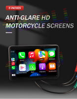 Pantalla De Moto Android GPS Navegación Carplay Impermeable 5 Pulgadas Display Wireless IPX7 Memoria Máxima 64G Resolución 800*480 - details 1