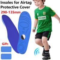 Almohadillas De Zapato Con Portador Oculto Para Airtag Cómodas Y Seguras Para Ancianos Y Niños Accesorio De Zapatilla Compatible Con AirTag Material PU Foam Color Azul - details 14