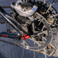 ZTTO Skewer De Llanta De Bicicleta MTB De Aluminio Ultraligero De Titanio 52g Quick Release 9mm 5mm 100 135mm Para Disc Brake - details 0
