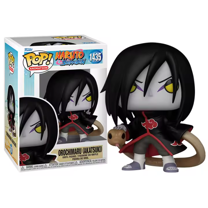 Funko Pop Orochimaru Akatsuki Naruto Shippuden 9 cm - Figura de Vinilo Coleccionable - Idea de Regalo - Mercancia Oficial - Juguetes para Niños y Adultos - Anime Fans - 1