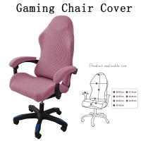Cubierta De Silla De Juego Simple Y Moderna Para El Hogar Universal Compatible Con Sillas De Computadora Y Asiento Giratorio Elástico Con Apoyabrazos - details 3
