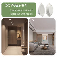 8PCS Lámpara De Techo LED 6W-24W AC100V-240V Sin Parpadeos Para Cocina Sala De Reuniones Y Dormitorio Lámpara De Downlight De Célula - details 11