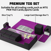 Caja De Almacenamiento Para Tarjetas TCGRestauro De 5 Manos O 700+ Tarjetas Individualmente Amontonadas Para MTG TCG Tarjetas De Colección Deportivas - details 4