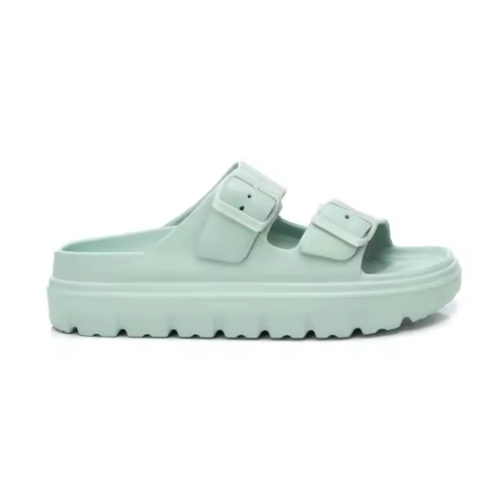XTI 142550 Chanclas para mujer en aqua de piel vegana - 1