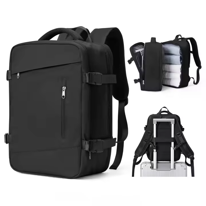 Mochila de viaje con diseño de Ryanair-Easyjet  para hombre y mujer, bolsa de viaje de 40x20x25, antirrobo, extensible, para ordenador portátil - 1