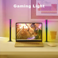 Lámpara De Ambiente LED RGB Para Decoración De Habitación Y Juego De PC Luz Nocturna Bluetooth Para Mesa Y TV Iluminación De Modo Contemporáneo - details 10