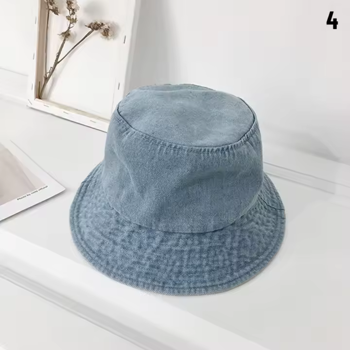 Gorro De Lona De Algodón Unisex Para Verano Protección Solar Panama Hombre Estilo Casual Gorro De Pescador Para Playa - 1