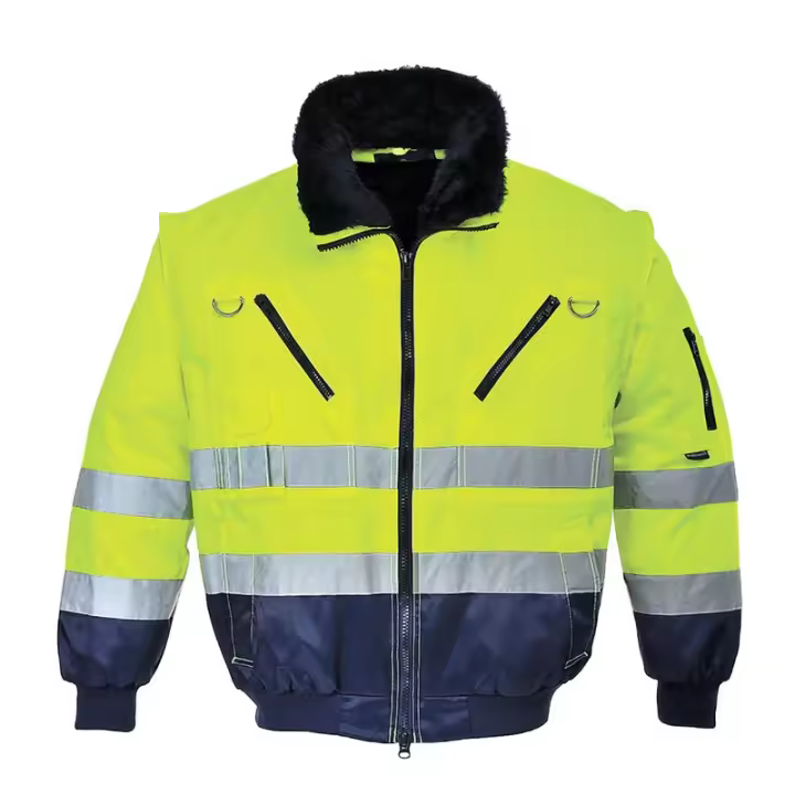 CHAQUETA AISLANTE DE ALTA VISIBILIDAD PILOTO 3 EN 1 PJ50 TALLA L - KUR PJ50Y L - 1