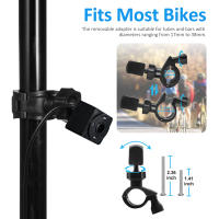 Espejo De Manillar Para Bicicleta Con Cámara Rear View 1080P Recargable Pantalla De 4.3'' Visión Nocturna Color Ángulo Amplio De 150° - details 3
