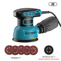 Lijadora eléctrica de 300W, pulidora Orbital aleatoria de 110V y 220V, lijadora de velocidad Variable con papel de lija de 125mm, máquina pulidora para coche, Car Polishing Machine, Máquina de lijado de velocidad variable - details 0