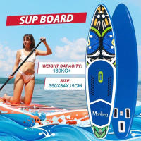 FunWater Tabla de Surf Hinchable de pie para Surf Ultrarresistente, Ligera y Estable, Tabla de Surf Sup, Accesorio de Remo Ajustable, Bomba, Mochila de Viaje, Correa de Seguridad, Remo Inflable para jóvenes y Adultos - details 0