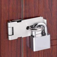 Cerradura De Hasp Para Puerta 90 Grados Cerradura De Ángulo Derecho Cerradura De Puerta De Almacenamiento Con Tornillos De Montaje Resistente Al Robo Para El Hogar Y Cerradura De Cerrojo - details 7