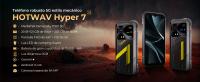 HOTWAV Hyper 7 Movil Resistente 5G 2025, 20GB+256GB/2TB, 10800mAh/33W Móvil Rugerizado Android 14, 6.6" FHD+ 120Hz 2K Movil Irrompible,  Dual-SIM/OTG/NFC/RGB/GPS - details 0