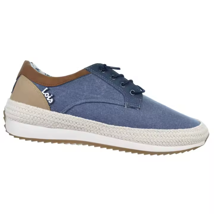 Lois 61331 Zapatilla Textil Acolchado Cordones Hombre - 1