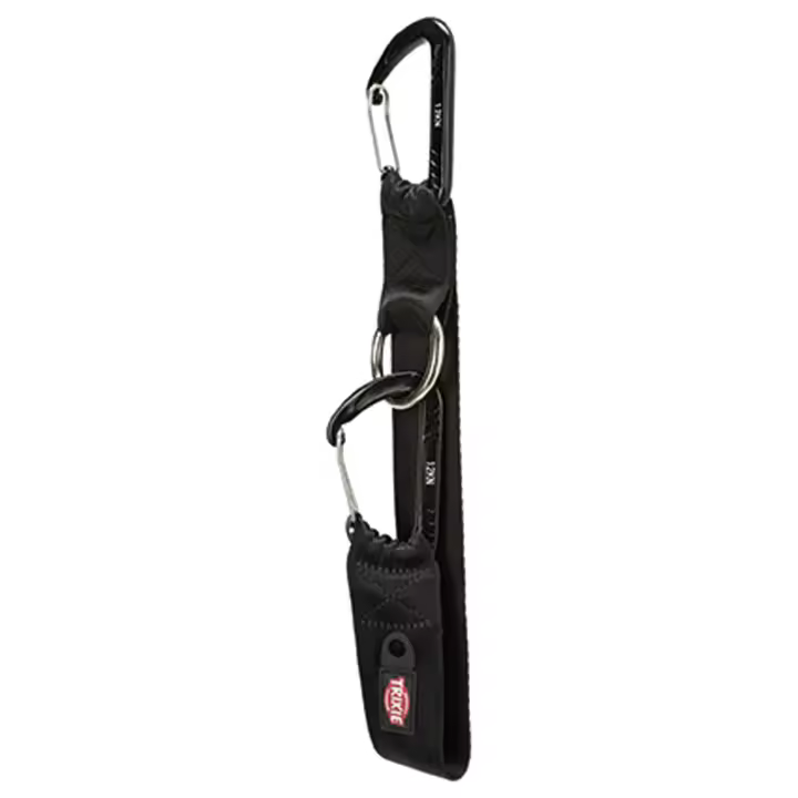 TRIXIE Bucle de cinturón de seguridad de coche, universal negro - 1