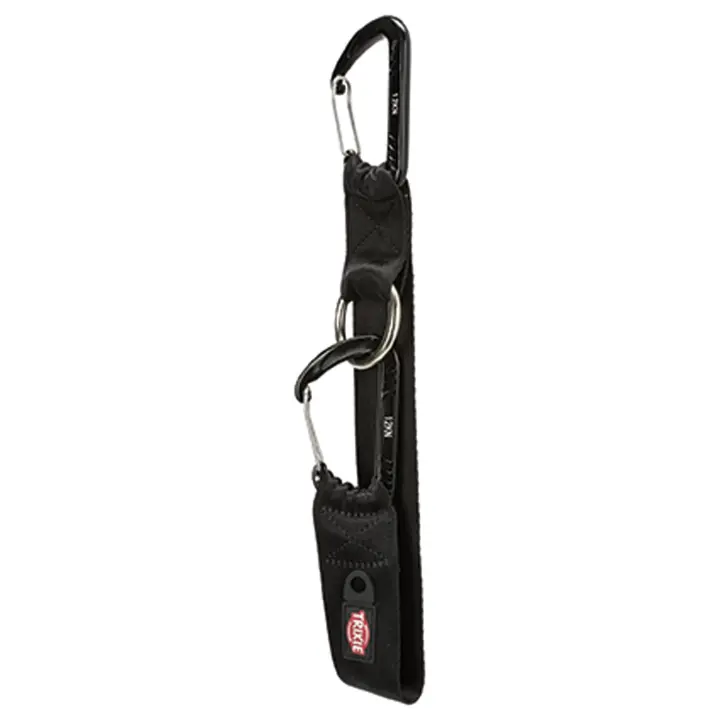 TRIXIE Bucle de cinturón de seguridad de coche, universal negro - 1