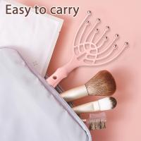 Head Massager cuero cabelludo para el crecimiento del cabello y el estrés Relax (Rosa) - details 1