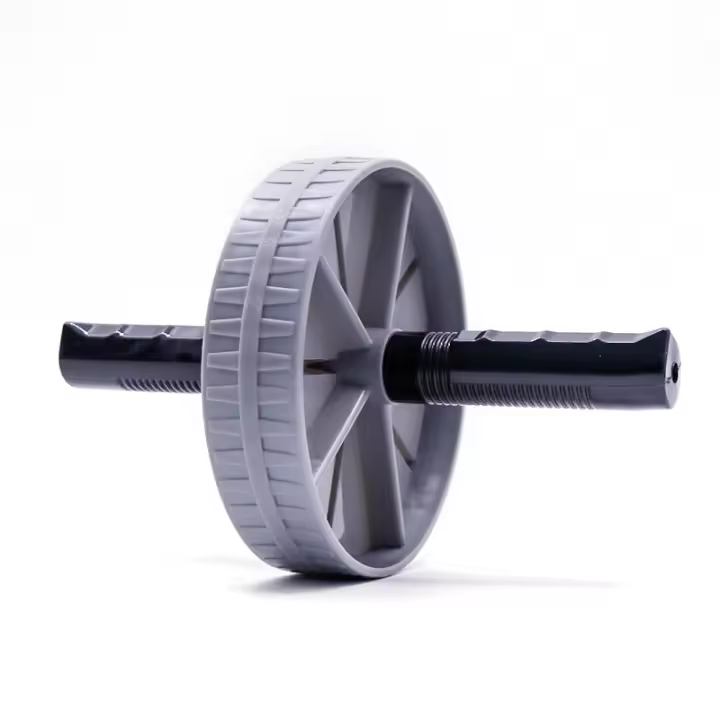 1Pcs Abdominal Wheel Resistente Al Desgaste Con Rodillos Antideslizantes Equipo De Ejercicio Para Fortalecimiento De Músculos Entrenamiento De Fitness Uso Doméstico Silencioso - 1