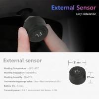 Sistema De Alarma Y Monitor De Presión De Neumáticos Para Coche TPMS Con Pantalla USB Para Navegador De Android Sensor De Temperatura Y Medidor De Ruedas - details 10