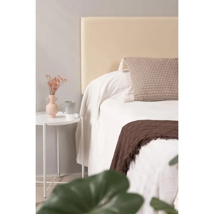 Cabecero Smooth Polipiel para camas de 90 y 80 cm - Beige - 1