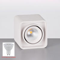 Spotlight GU10 COB Instalación En Superficie Estilo Nórdico Sin Bombilla Ajuste De 30 Grados Lámpara De Techo Para Familia Y Tienda - details 3